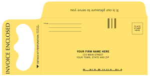 Door Hanger Envelope for Payment