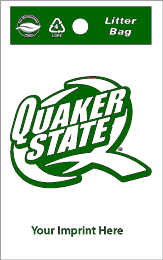 Quaker State Litter Bag