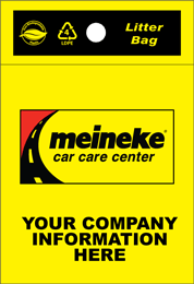 Meineke Car Care Center Litter Bag